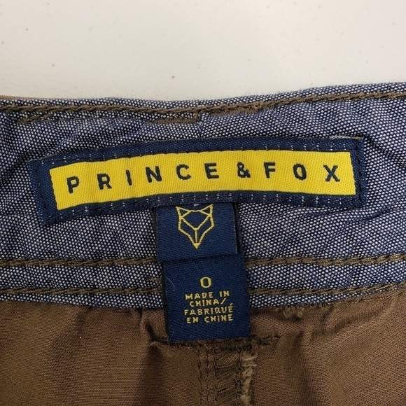 Prince & Fox Beachcomber Shorts with Belt Size 0 - Picture 4 of 7